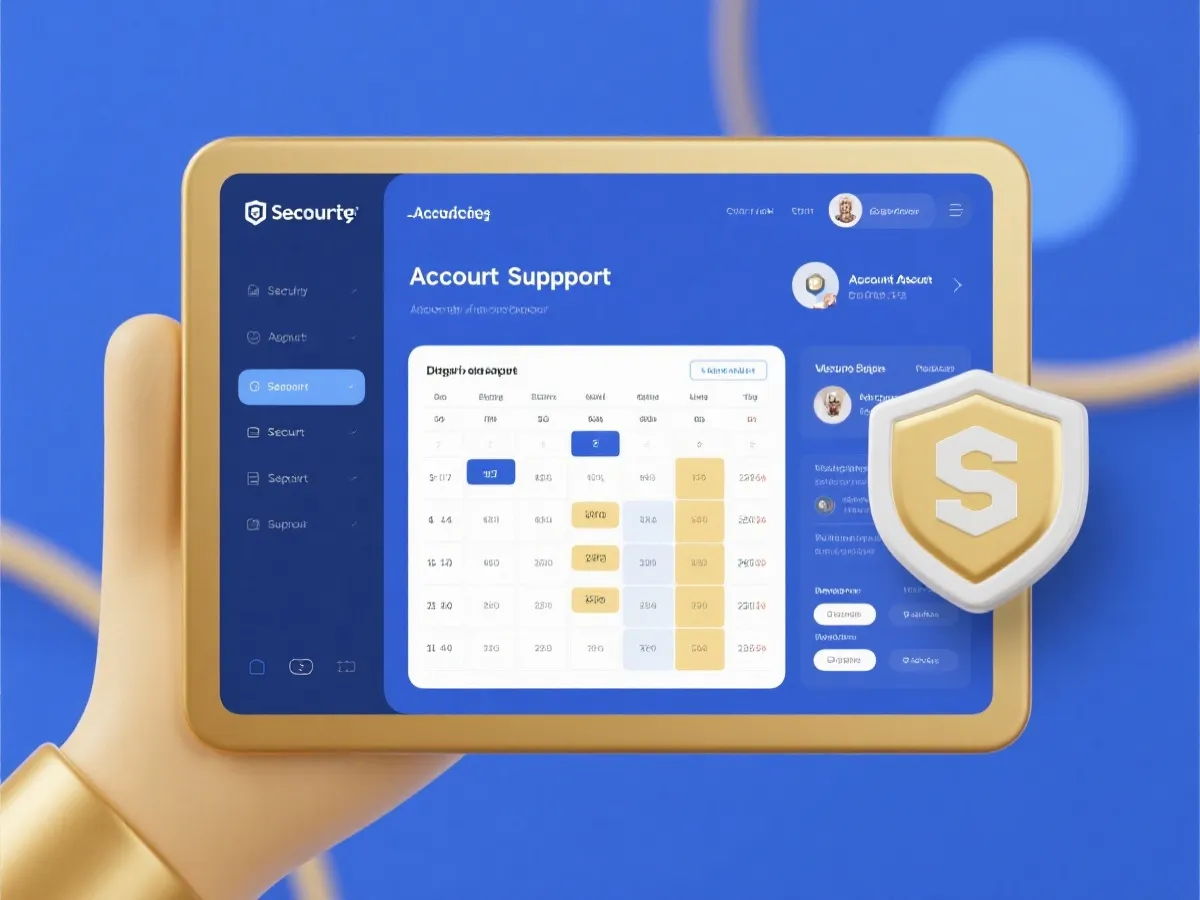 帳戶安全與平台使用示意圖